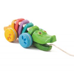 Plan Toys PlanWood Dancing Alligator (Rainbow Edition)