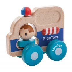 Plan Toys PlanWood Rescue Car