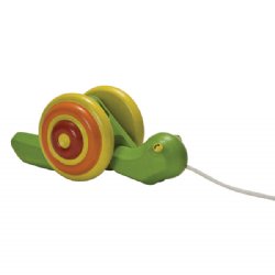 Plan Toys PlanWood Pull-Along Snail