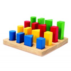 Plan Toys Geometric Peg Board
