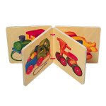 Selecta Vehicles Wooden Picture Book