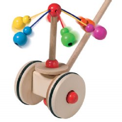 Selecta Carrousel Wooden Push Toy