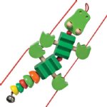 Selecta Crocolino Wooden Climbing Toy