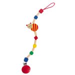 Selecta Cubello Pacifier Chain Cat