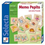 Selecta Memo Pepito Wooden Memory Game