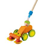 Selecta Puzzino Push Toy Truck With Removable Pole