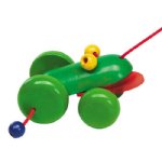 Selecta Ranolo Frog Wooden Pull Toy