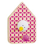 Selecta Cuculo Wooden Coat Hook Pink