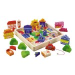 Sevi Wooden Play Puzzle City