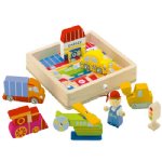 Sevi Wooden Play Puzzle Transportation
