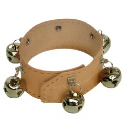 Goldon Leather Wrist Bells