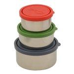 Kids Konserve Stainless Steel Nesting Trio (Ocean)