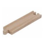 Plan Toys PlanCity 5.5" Straight Track (for Road & Rail Sets)