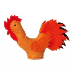 Felt Rooster