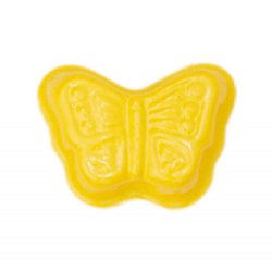 Metal Sand Mold Yellow Butterfly