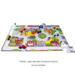 Vilac Circuit City Vehicle Play Mat / Giant Floor Puzzle