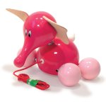 Vilac Baby Fanfan Elephant Wooden Pull Toy