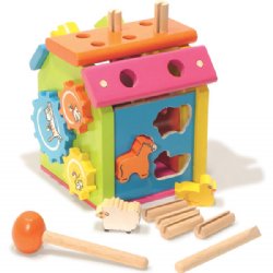 Vilac Farm Wooden Busy Box