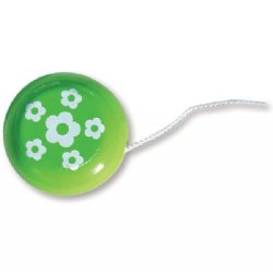 Vilac Wooden Yo-Yo Flower (Green)