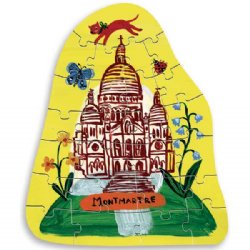 Vilac Paris Wooden Puzzles (Set of 3)