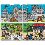 Vilac Medieval Scene Wooden Puzzle (Set of 4)
