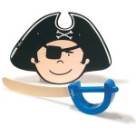 Vilac Wooden Pirate's Shield and Saber