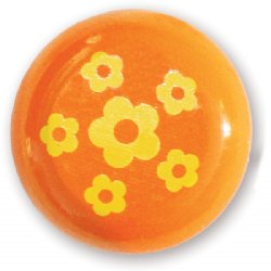 Vilac Wooden Yo-Yo Flower (Orange)