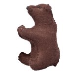 Felt Bear (Brown)