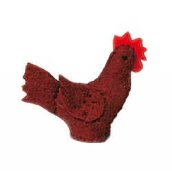 Felt Hen (Brown)