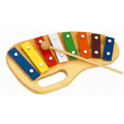 Goldon Carry-Along Wooden Glockenspiel